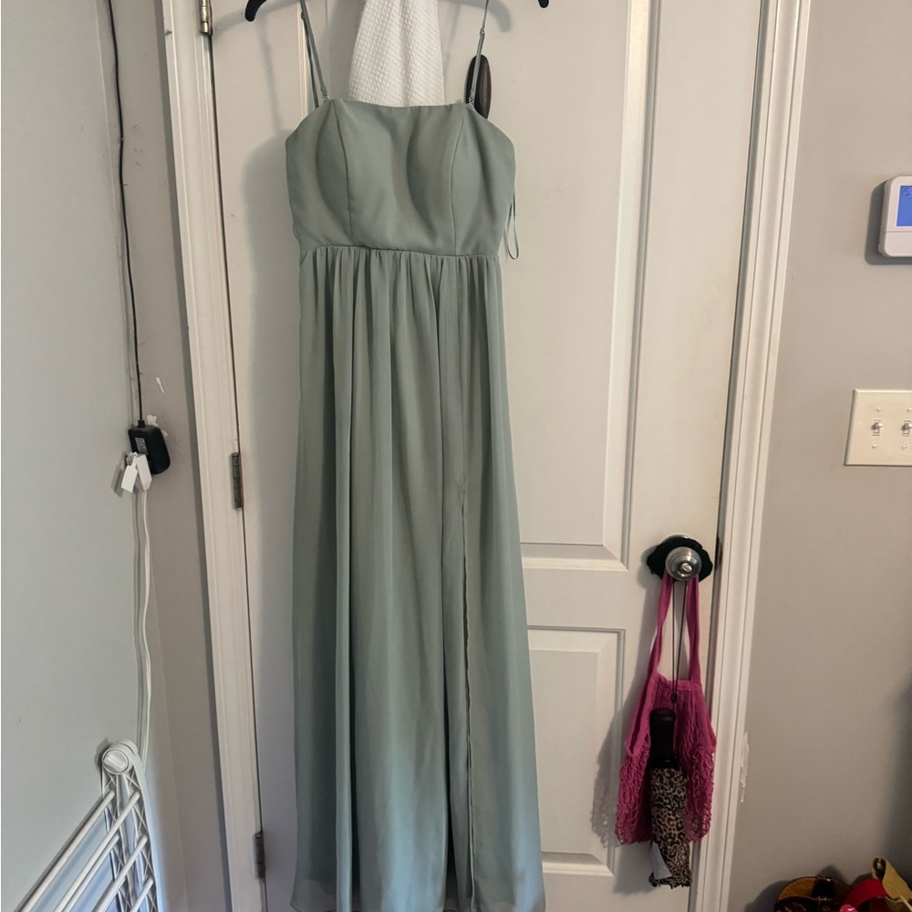 Birdy Grey Light Sage Green brides maid dress